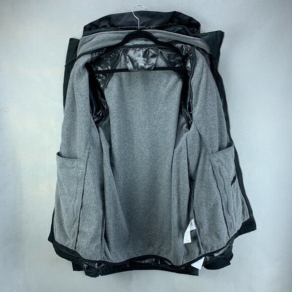 Elevate Jacket Mens Extra Large Black 3-in-1 Full Zip Hooded Waterproof - Picture 4 of 15